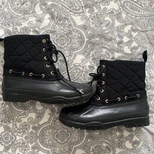 Sperry Top Sider Quilted Duck Boots!